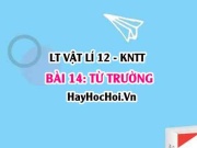 Lý thuyết Vật lí 12 Kết nối tri thức bài 14: Từ trường:...